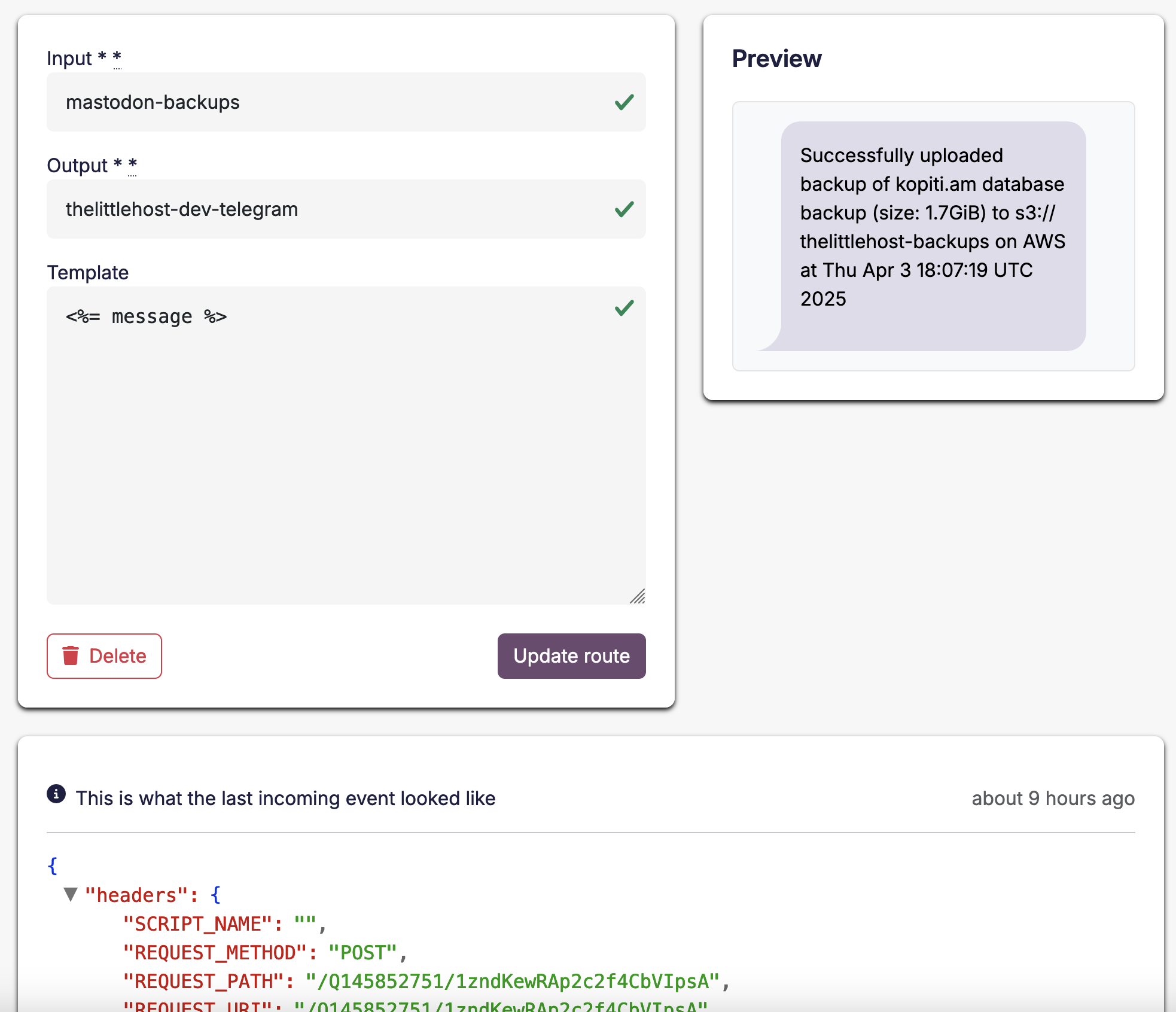 Template Customization